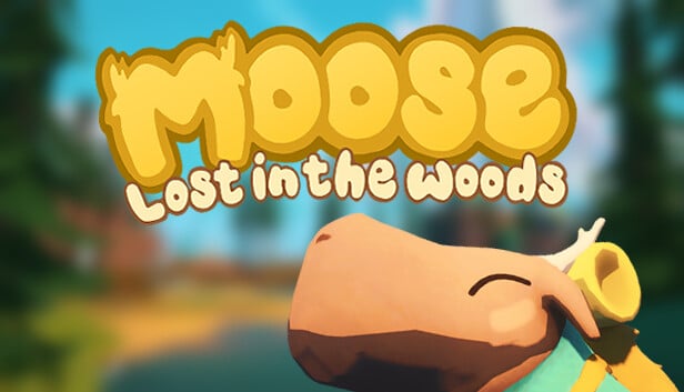Moose Lost in The Woods